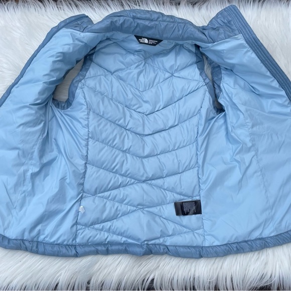 The North Face Women’s Blue 550 Down Filled Quilted Puffer Vest XS - Picture 8 of 11